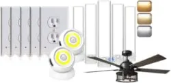 Ceiling Fans, Light Fixtures, and More - $3.99 to $199.99 at Woot! until 5/30