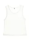 Distressed Tank Top In White