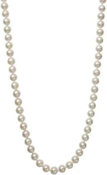 Bloomingdale's 14K Yellow Gold Cultured Freshwater Pearl Necklace