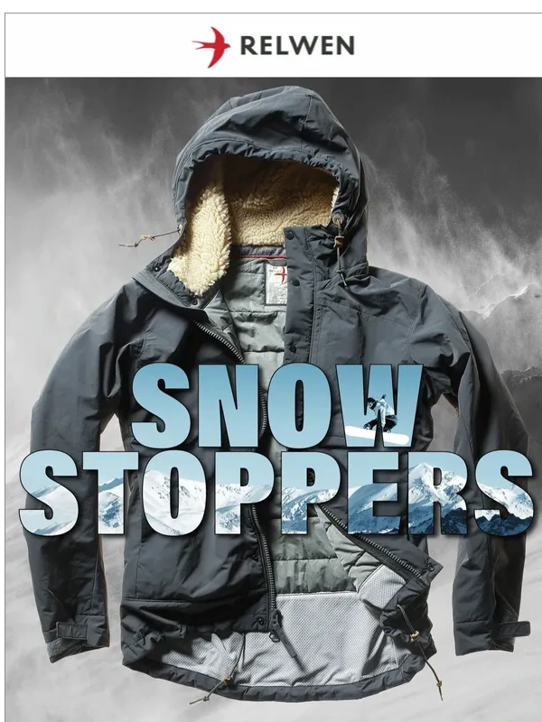 Relwen - The Alpine Boarder & The Channel Anorak