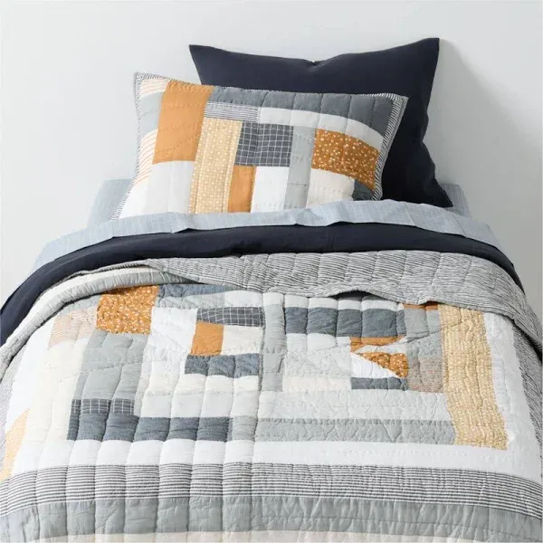 Crate & Kids Gee's Bend Amir Amor Patchwork Organic Cotton Kids