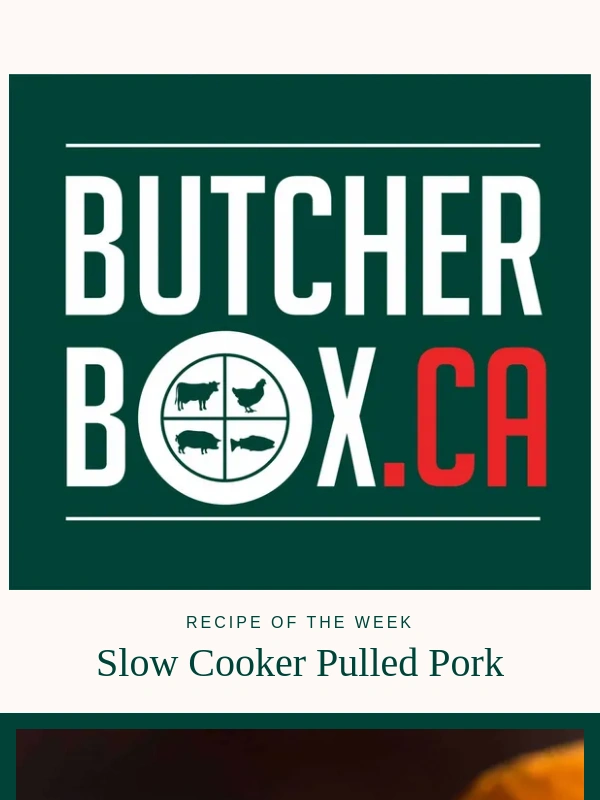 Butcherbox - Pulled Pork - low and slow means delicious!