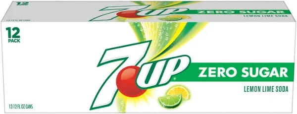 7UP Diet Soda Lemon Lime 12 Pack