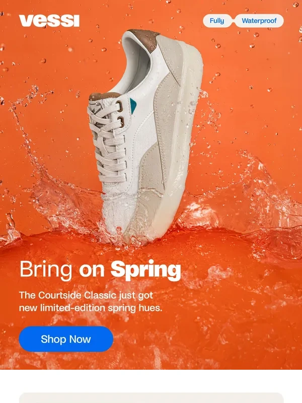 vessi - ? Fresh Courtsides for spring