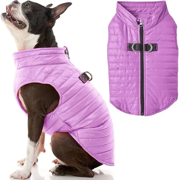 Gooby medium puffer vest dog jacket