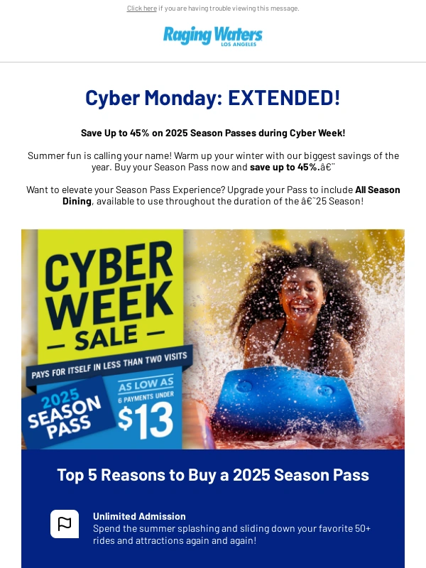 Raging Waters - 5 Reasons You Need a Season Pass Now! ?