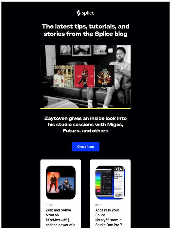 Splice - Zaytoven (Migos,Future) on his studio sessions,“Mwaki,” and Splice in the DAW