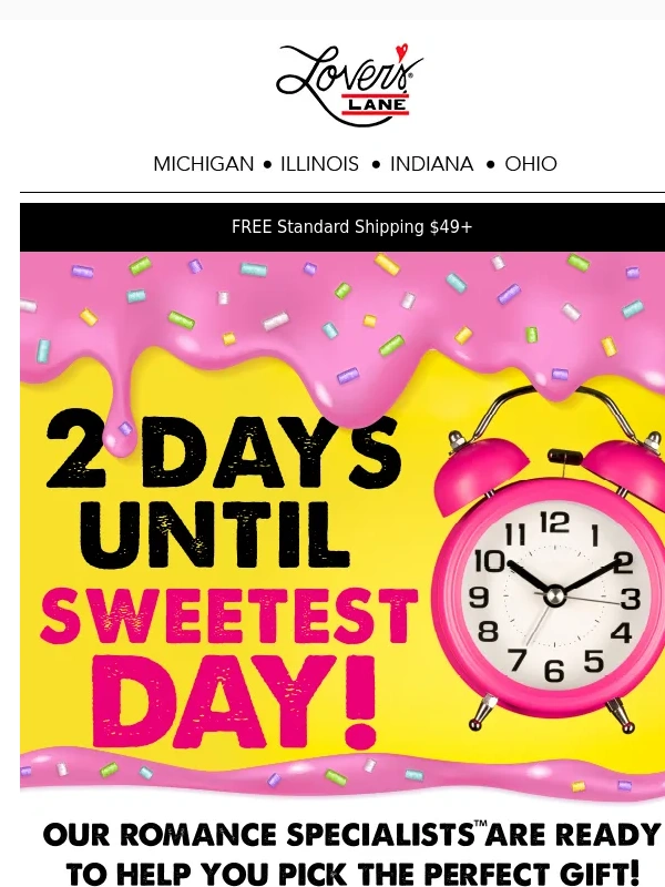 Lovers Lane - Countdown to Sweetest Day: Less than 48 hours away