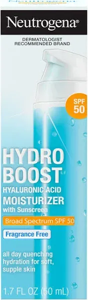 Neutrogena Hydro Boost Hyaluronic Acid Moisturizer SPF 50
