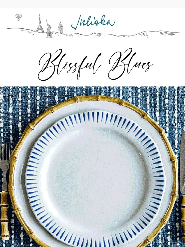 Juliska - Mix & Match Blissful Blues