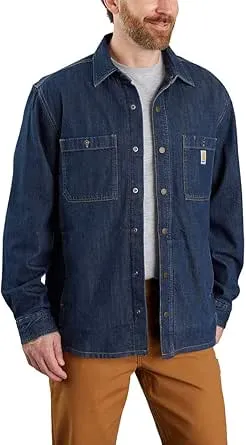Carhartt Relaxed Fit Denim Fleece Lined Shirt (Men's)
