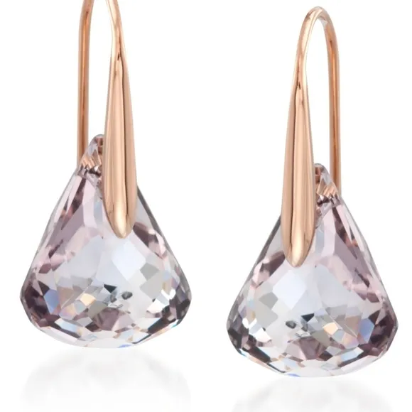 Woman Swarovski Lunar drop earrings
