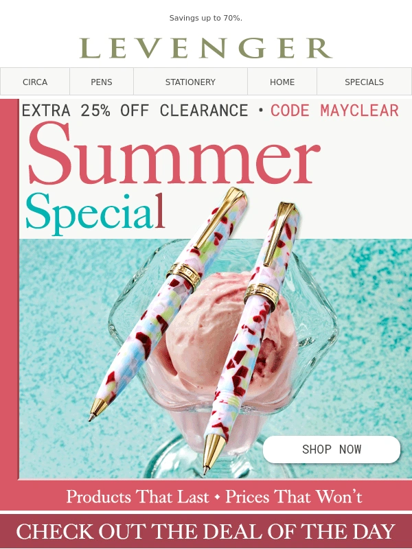 Levenger - ??Extra Extra 25% off Clearance!