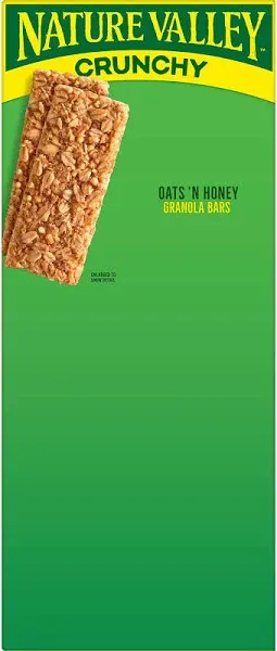 Nature Valley Crunchy Granola Bars Oats n Honey
