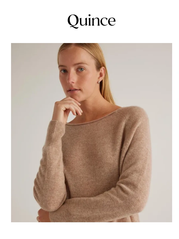 Quince - You asked for it: massive sweater restock
