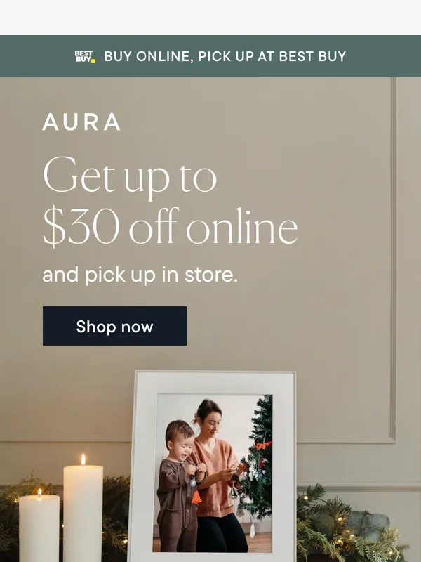 Aura Frames - These deals won’t last much longer
