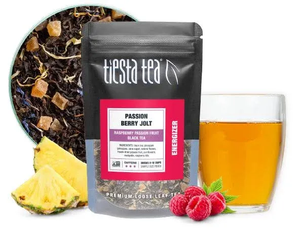 Tiesta Tea Passion Berry Jolt Raspberry Passion Fruit Black Tea