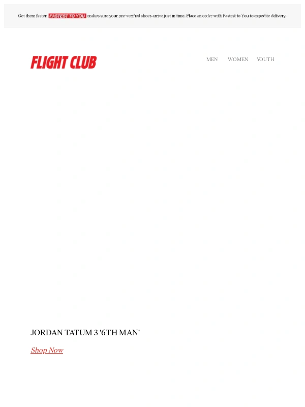 Flight Club - NEW RELEASE: Jordan Tatum 3 '6th Man'