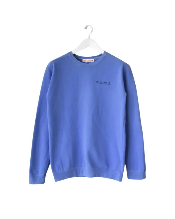 Custom Embroidered Vintagewash Crewneck Sweatshirt
