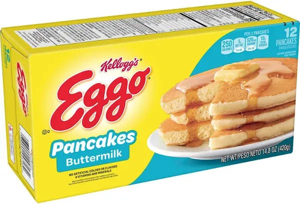 Eggo Buttermilk Frozen Pancakes