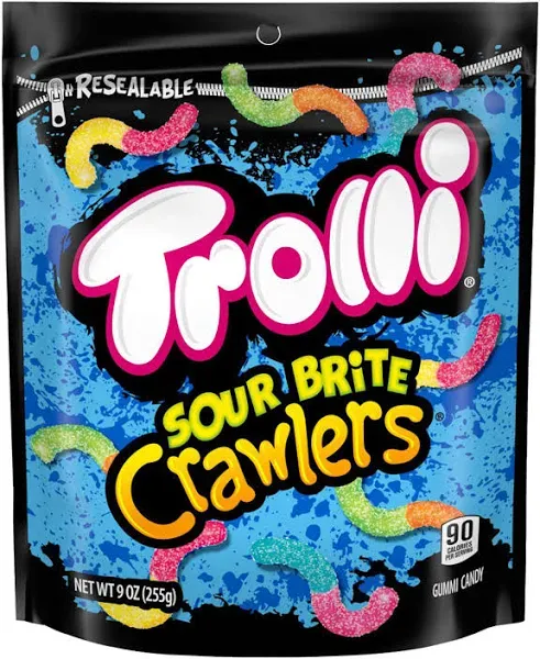 Trolli Sour Brite Crawlers Gummy Candy