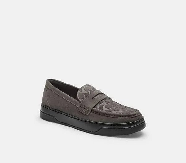 Coach Men's Hybrid Loafer with Signature Print