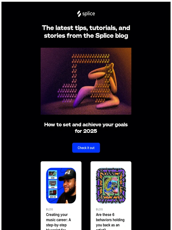 Splice - This is how you’ll achieve your music goals in 2025