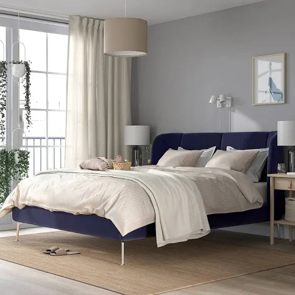 IKEA TUFJORD Upholstered Bed Frame