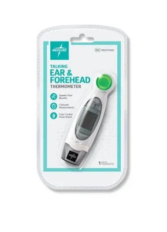 Medline Talking Ear and Forehead Thermometer