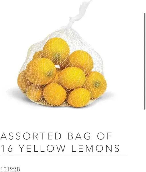 Assorted Lemons in Bag