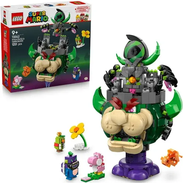 Prince Florian & Castle Bowser 72042 | LEGO® Super Mario™ | Buy online at the Official LEGO® Shop US