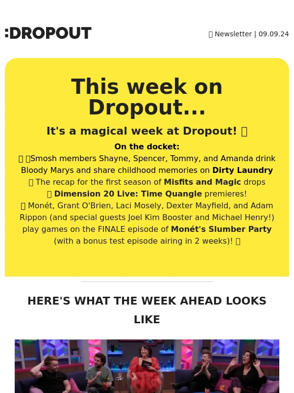dropout-tv - ?The Smosh crew shares their ✨dirty✨ secrets TOMORROW on Dirty Laundry! ?