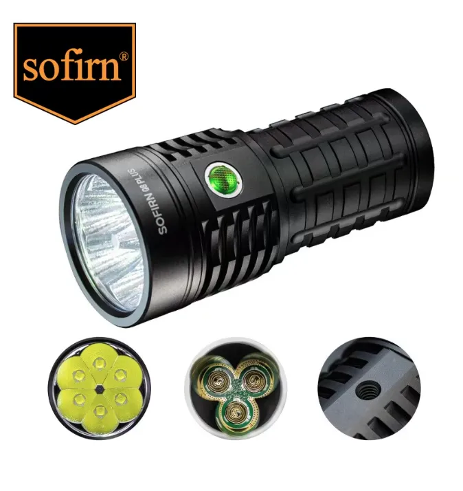 Sofirn Q8 Plus 16000lm USB C Rechargeable XHP50B Flashlight