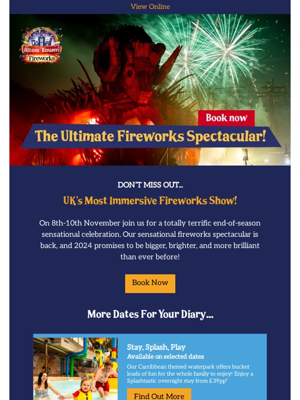Alton Towers - Explosive Excitement Awaits! ??