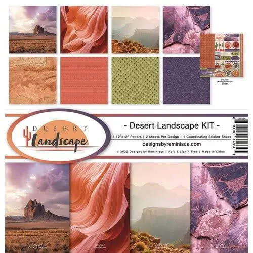 Reminisce Desert Landscape Collection Kit
