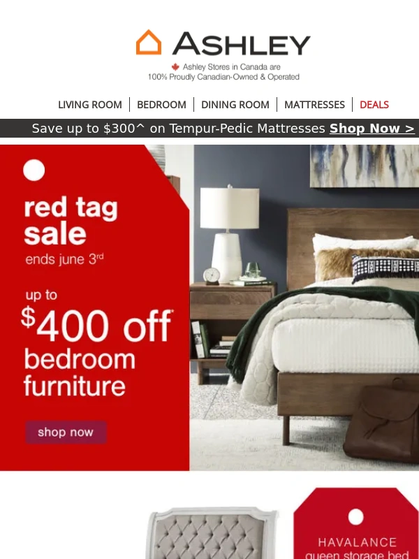 Ashley Canada - Save Up to $400 on Bedroom Must-Haves!