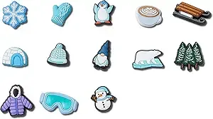 Crocs Jibbitz Charms: 5-Pack Desert Music Festival $1.70, 13-Pack Winter