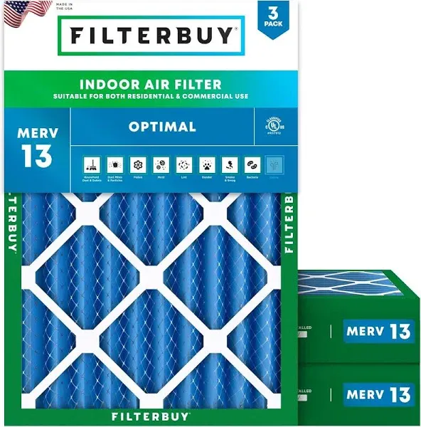 Filterbuy Air Filter Merv 13