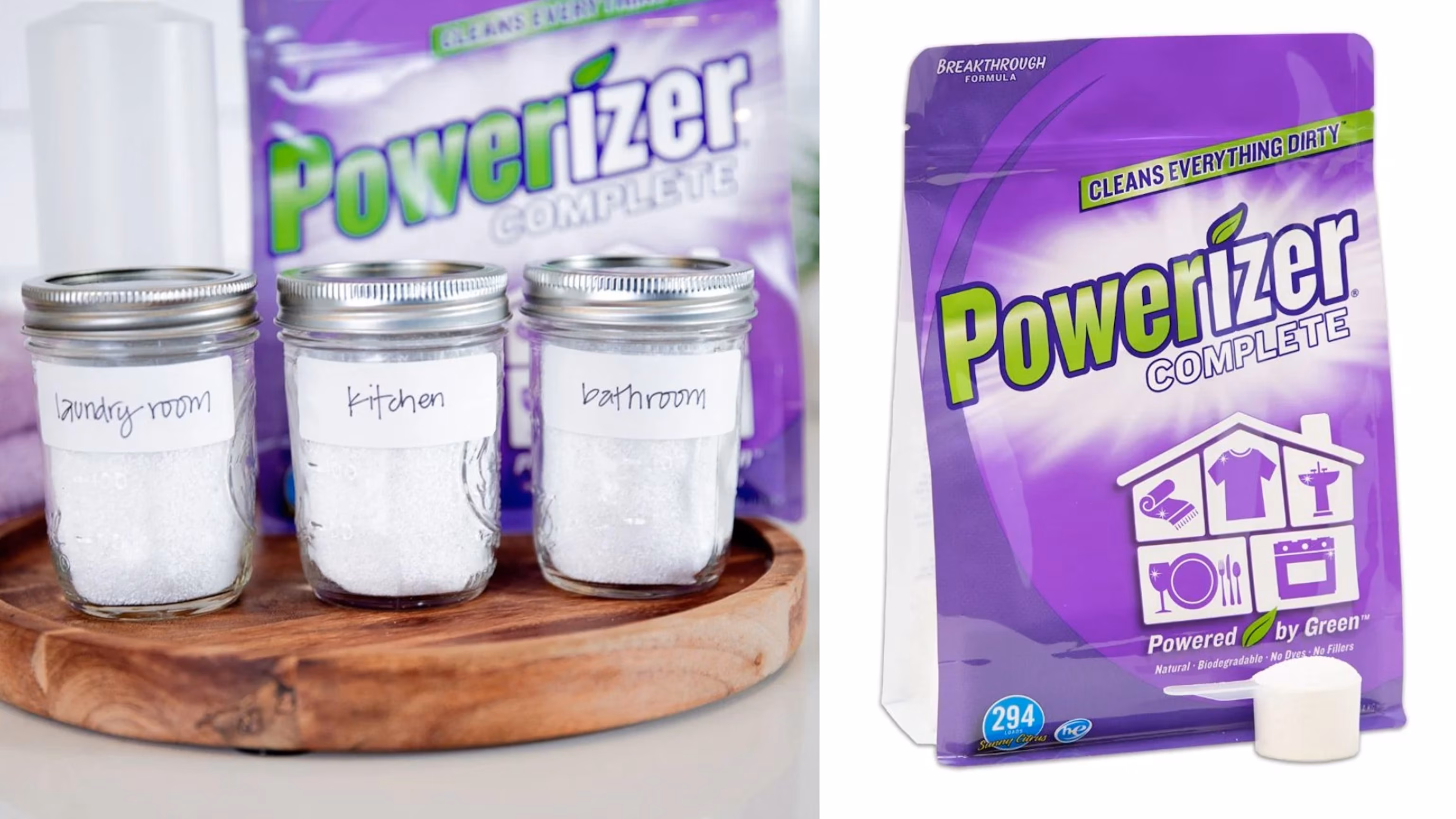 Powerizer: All-Natural Detergent Powder