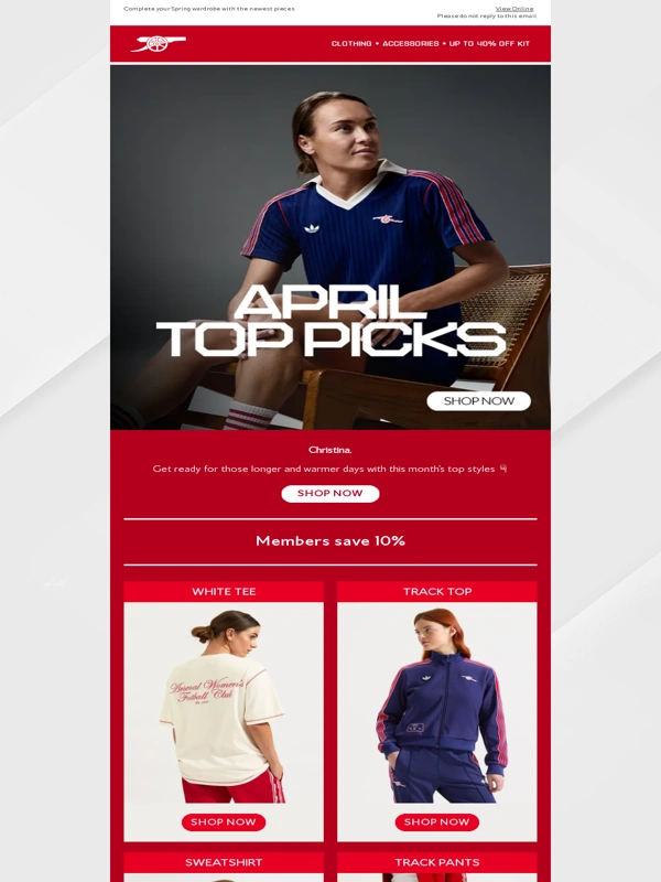 Arsenal Direct - Our top picks for you ?