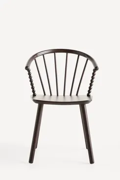 Anthropologie Bobbin Spindle Wood Dining Chair