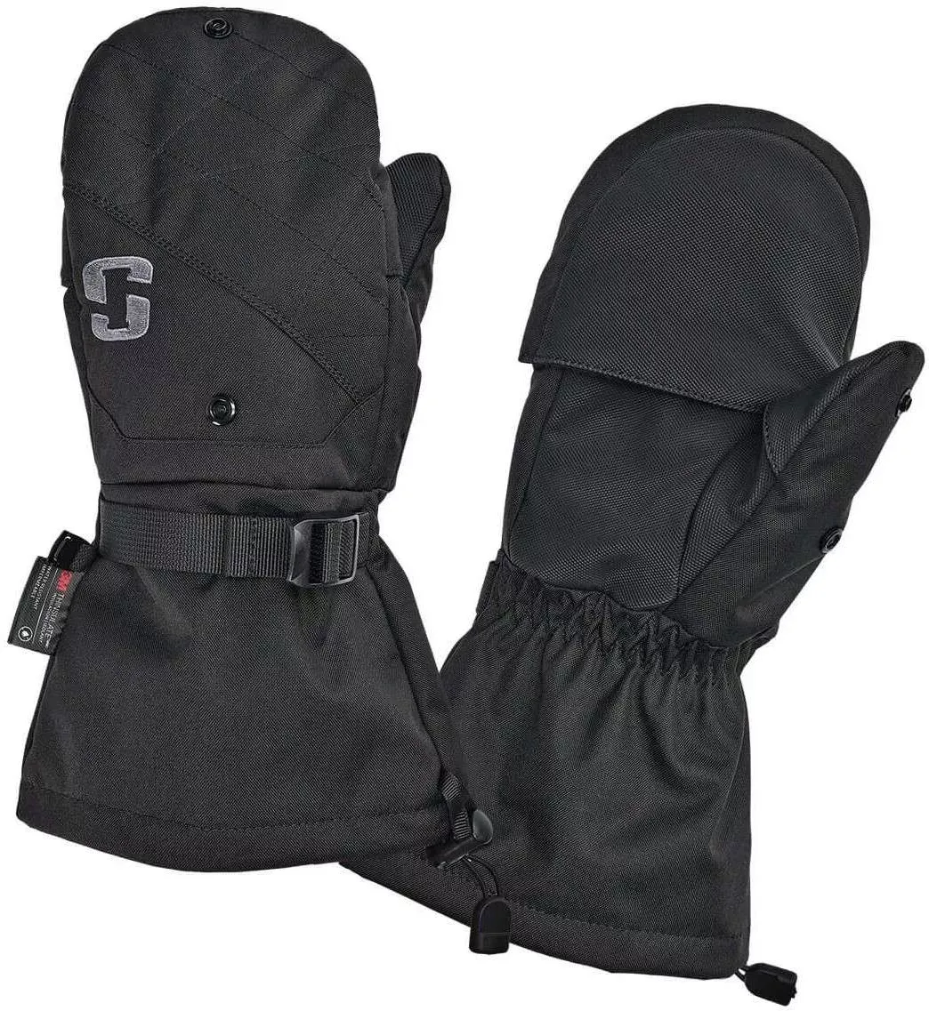 Striker ICE Crossover Flip Mitt - Black - Large