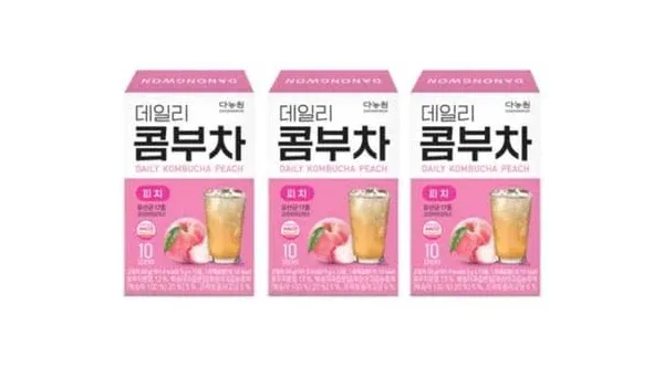 DANONGWON Daily Kombucha Bundle Set - 8 Types as shown in figure Passion Fruit