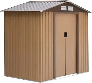 Outsunny 7x4ft Outdoor Storage Shed