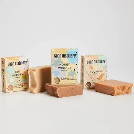 Soap Distillery Whiskey Lovers' Soap Bar Bundle