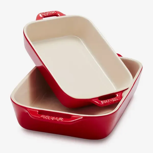 Staub Stoneware 2-Piece Rectangular Baker Set