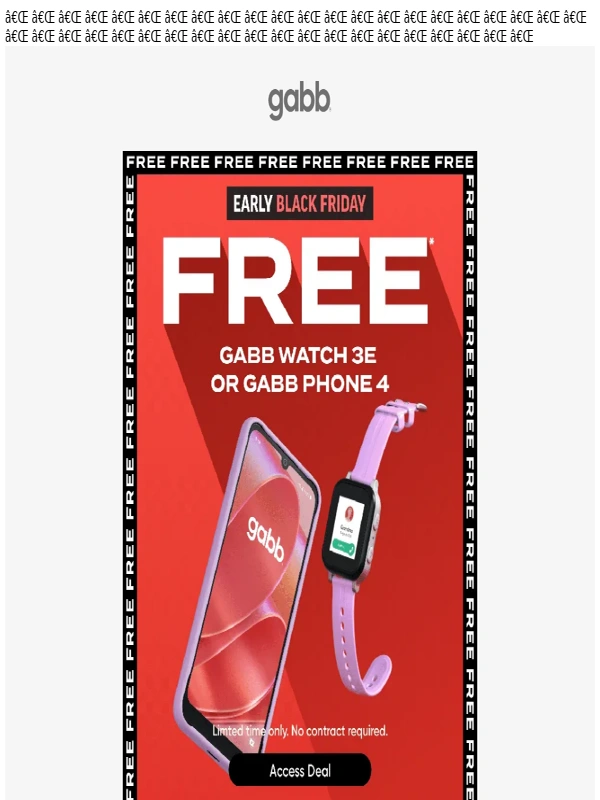 Gabb - Black Friday Deals are LIVE