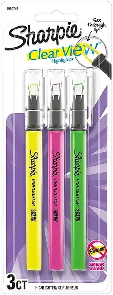 Sharpie Clear View Highlighter