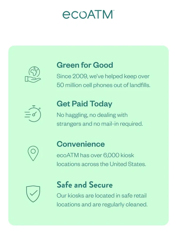 ecoATM - Make your New Year a little greener