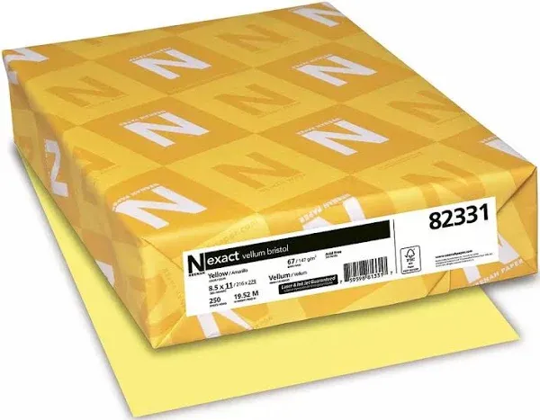 Exact Vellum Bristol Cover Stock